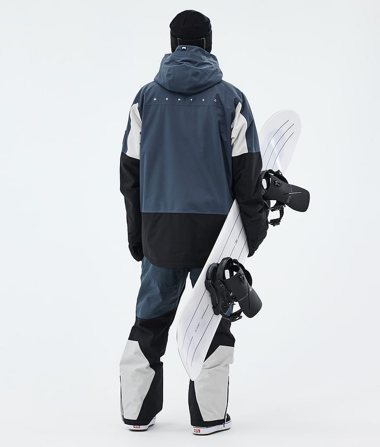 Montec Arch Snowboardjacke Herren Metal Blue/Light Grey/Black, Image 3 of 9
