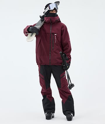 Montec Oracle Ski Outfit Burgundy/Black