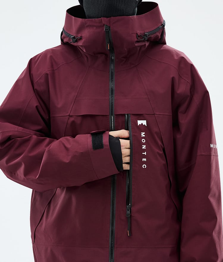 Montec Oracle Skijacke Herren Burgundy, Image 8 of 9