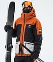 Montec Morpheus Skijacke Herren Burned Orange/Black/Light Grey