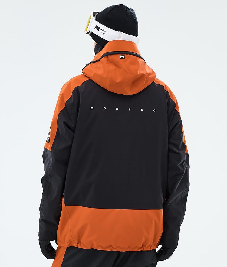 Montec Morpheus Skijacke Herren Burned Orange/Black/Light Grey, Image 6 of 9