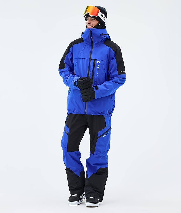 Montec Oracle Snowboardjacke Herren Cobalt Blue/Black, Image 2 of 9