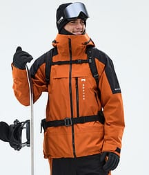 Montec Oracle Snowboardjacke Herren Burned Orange/Black