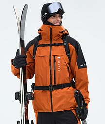 Montec Oracle Skijacke Herren Burned Orange/Black
