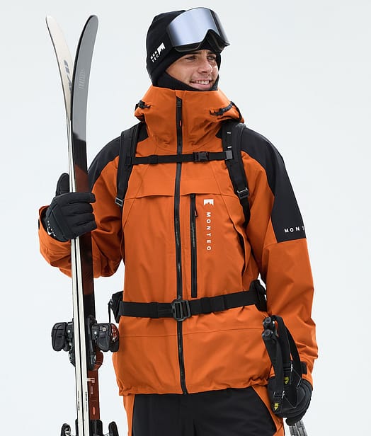 Montec Oracle Skijacke Herren Burned Orange/Black