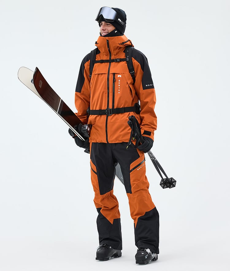 Montec Oracle Skijacke Herren Burned Orange/Black, Image 2 of 9