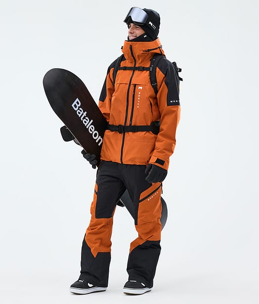 Montec Oracle Snowboard Outfit Burned Orange/Black