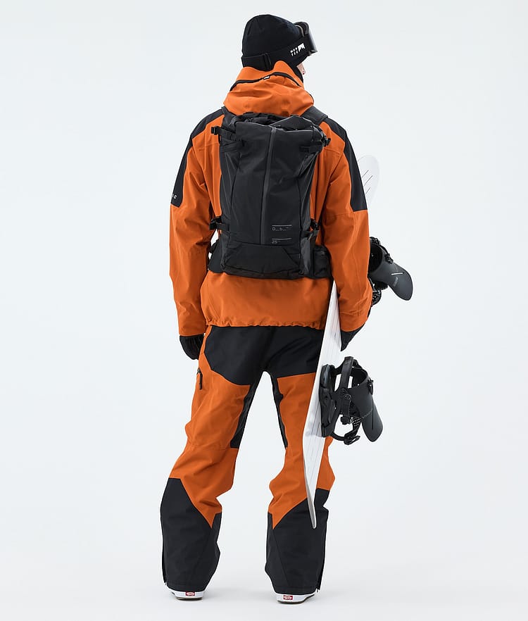 Montec Oracle Snowboardjacke Herren Burned Orange/Black, Image 3 of 9