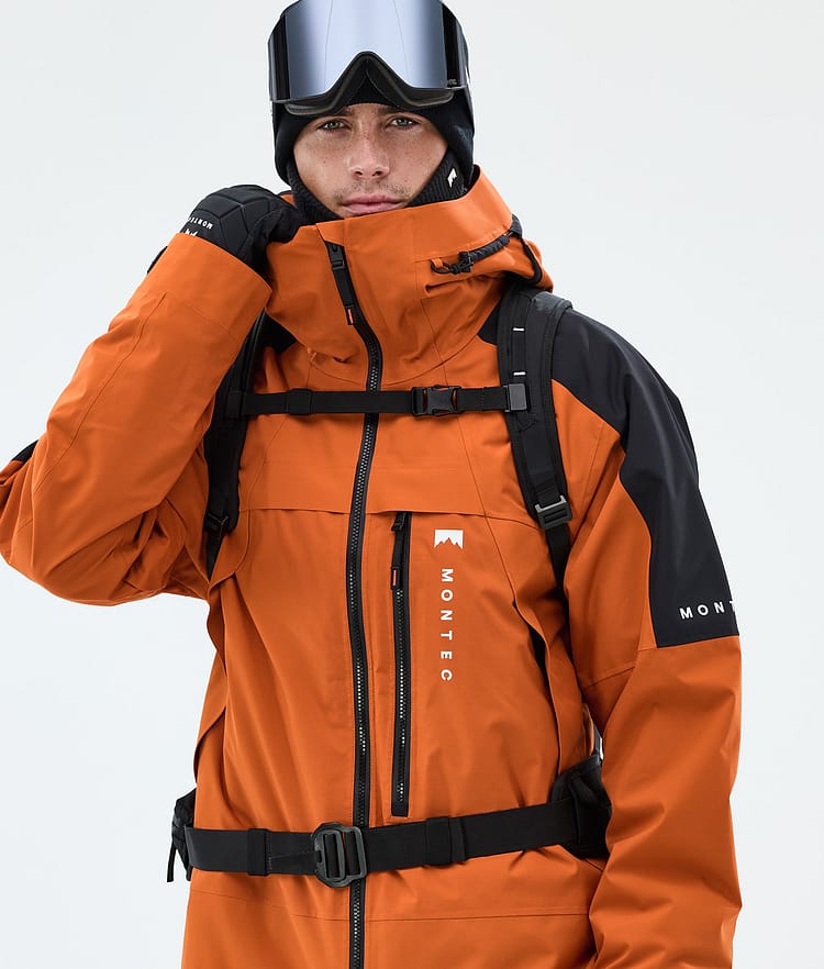 Montec Oracle Skijacke Herren Burned Orange/Black, Image 4 of 9