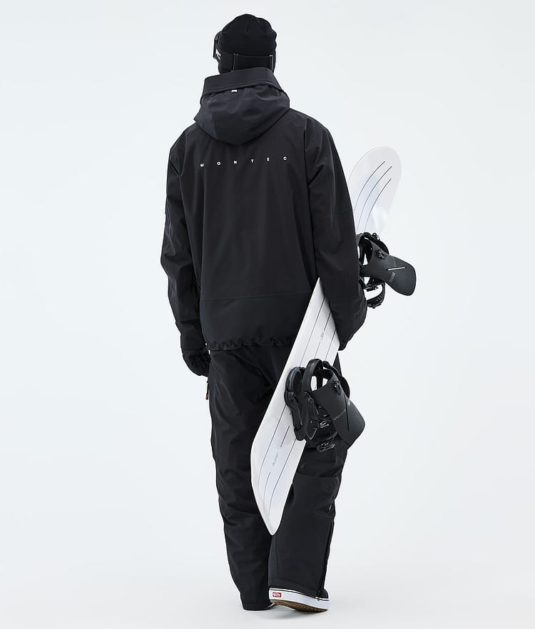 Montec Sentinel Snowboardjacke Herren Black, Image 3 of 9