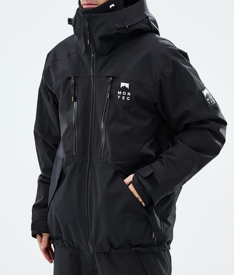 Montec Sentinel Snowboardjacke Herren Black, Image 7 of 9