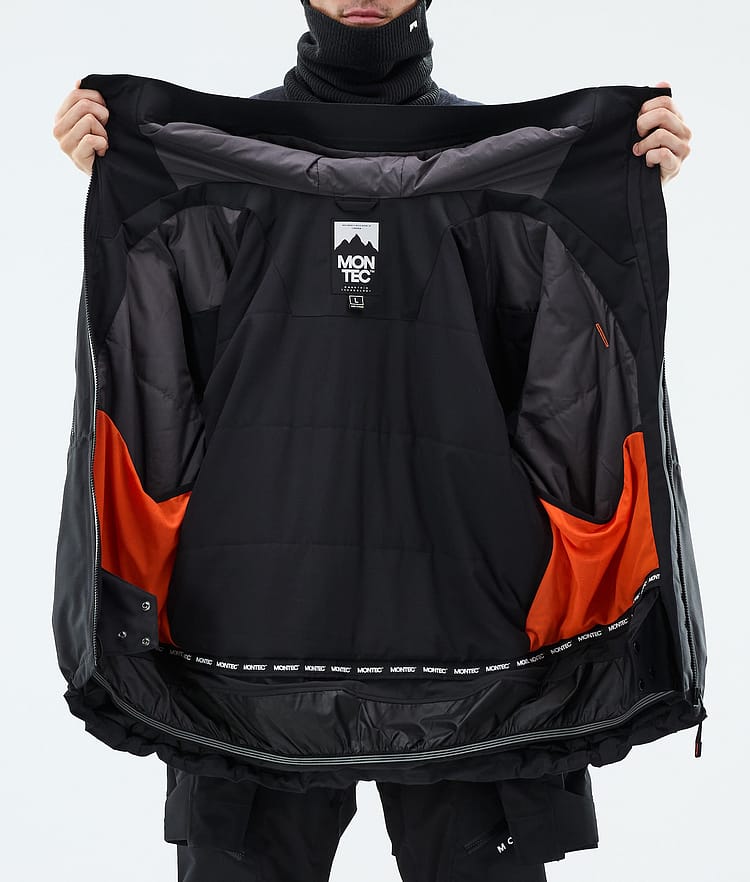 Montec Sentinel Skijacke Herren Black, Image 9 of 9