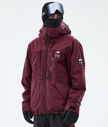 Montec Sentinel Snowboardjacke Burgundy