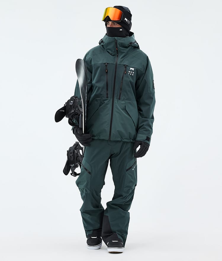 Montec Sentinel Snowboardjacke Herren Dark Atlantic, Image 2 of 9