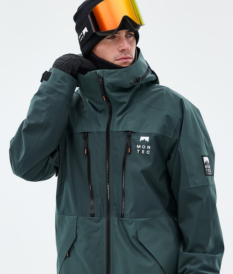 Montec Sentinel Snowboardjacke Herren Dark Atlantic, Image 4 of 9