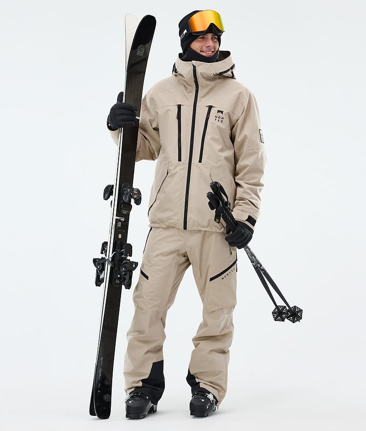 Montec Sentinel Skijacke Herren Sand, Image 2 of 9
