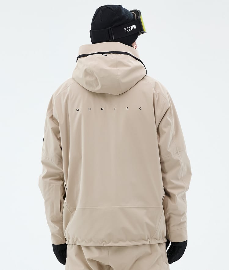 Montec Sentinel Snowboardjacke Herren Sand, Image 6 of 9