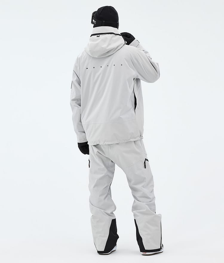 Montec Sentinel Snowboardjacke Herren Light Grey, Image 3 of 9