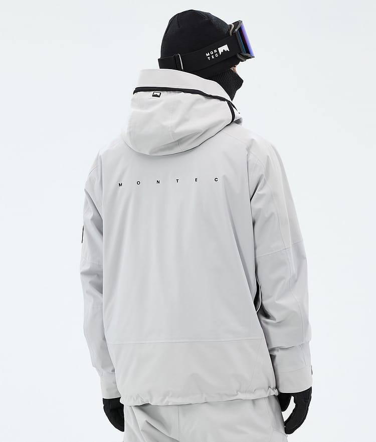 Montec Sentinel Snowboardjacke Herren Light Grey, Image 6 of 9