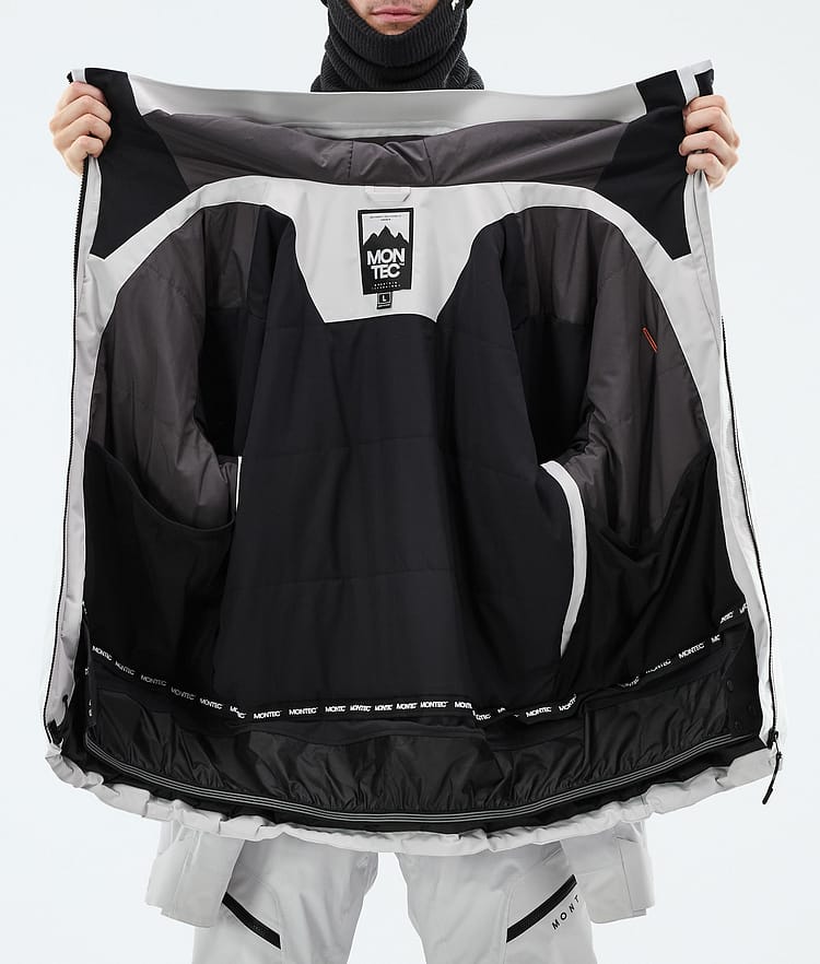Montec Sentinel Skijacke Herren Light Grey, Image 9 of 9