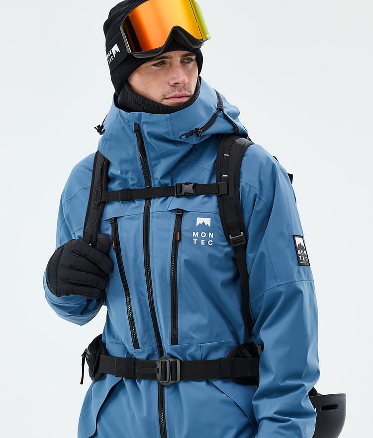 Montec Sentinel Snowboardjacke Herren Blue Steel, Image 4 of 9