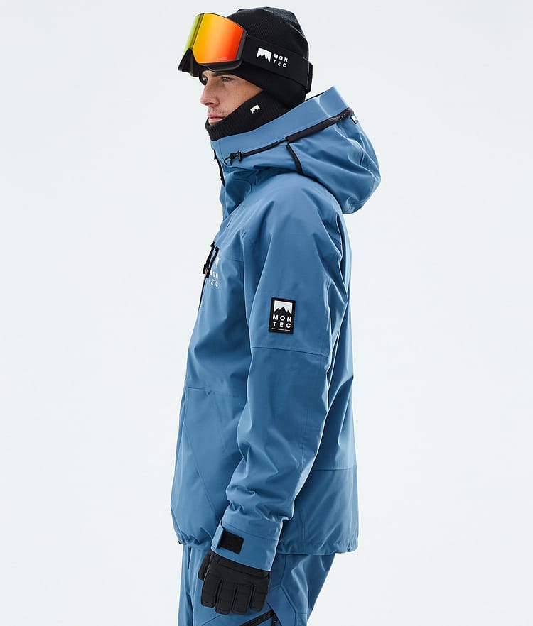 Montec Sentinel Snowboardjacke Herren Blue Steel, Image 5 of 9
