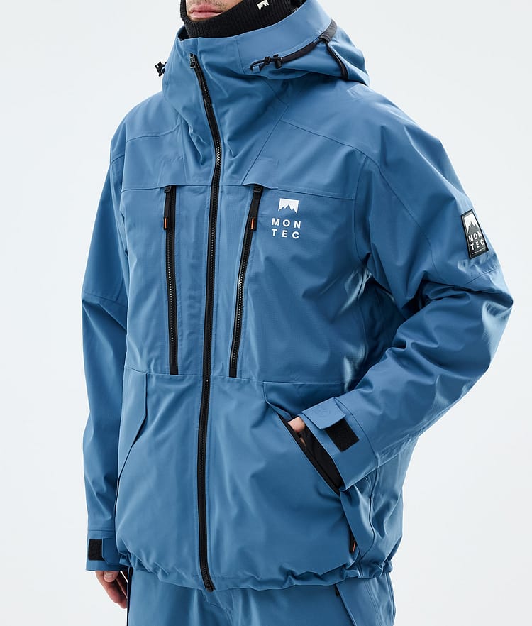Montec Sentinel Snowboardjacke Herren Blue Steel, Image 7 of 9