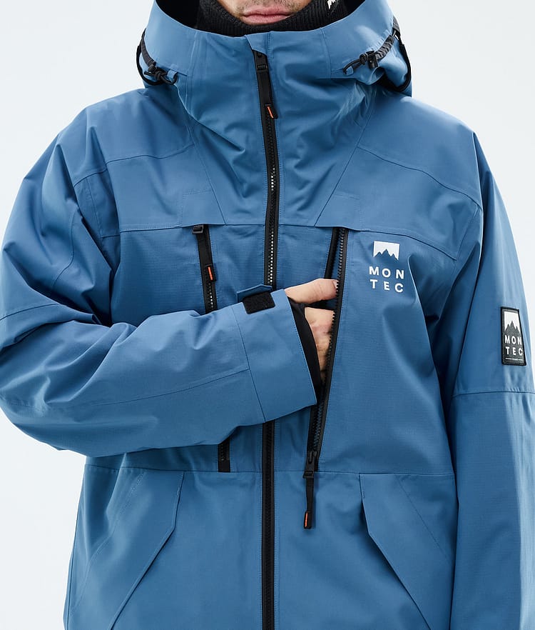 Montec Sentinel Skijacke Herren Blue Steel, Image 8 of 9