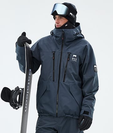 Montec Sentinel Snowboardjacke Metal Blue