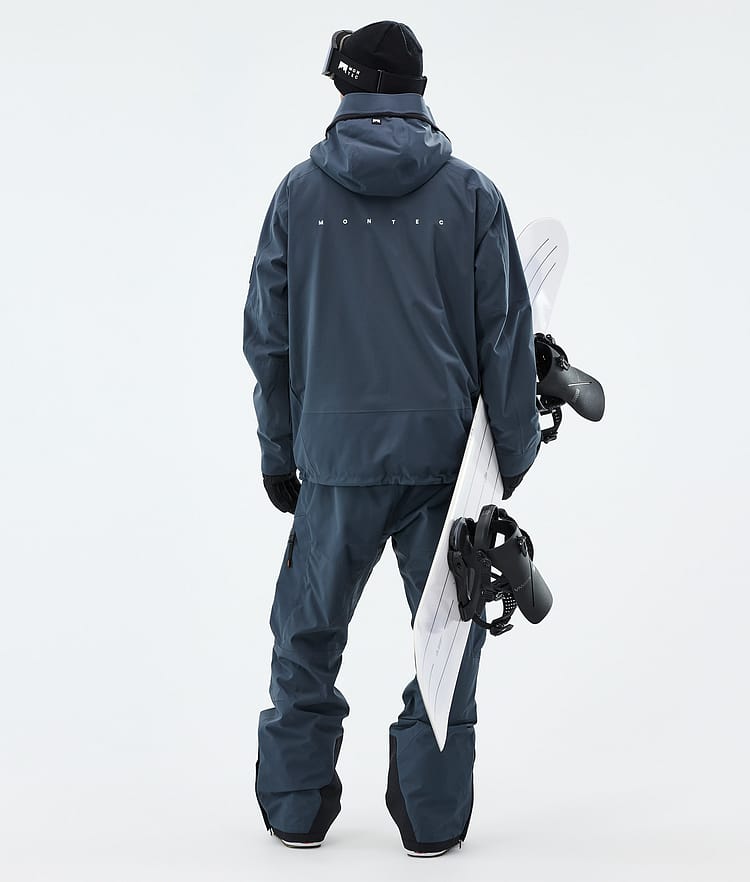 Montec Sentinel Snowboardjacke Herren Metal Blue, Image 3 of 9