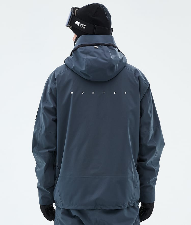 Montec Sentinel Snowboardjacke Herren Metal Blue, Image 6 of 9