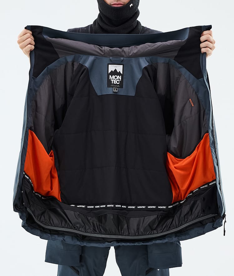 Montec Sentinel Skijacke Herren Metal Blue, Image 9 of 9
