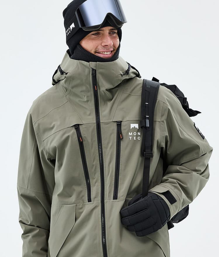 Montec Sentinel Snowboardjacke Herren Greenish, Image 4 of 9