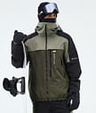 Montec Oracle Snowboardjacke Herren Greenish/Black/Olive Green