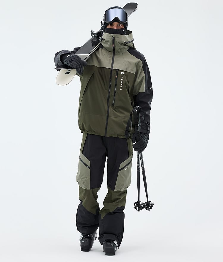 Montec Oracle Skijacke Herren Greenish/Black/Olive Green, Image 2 of 9