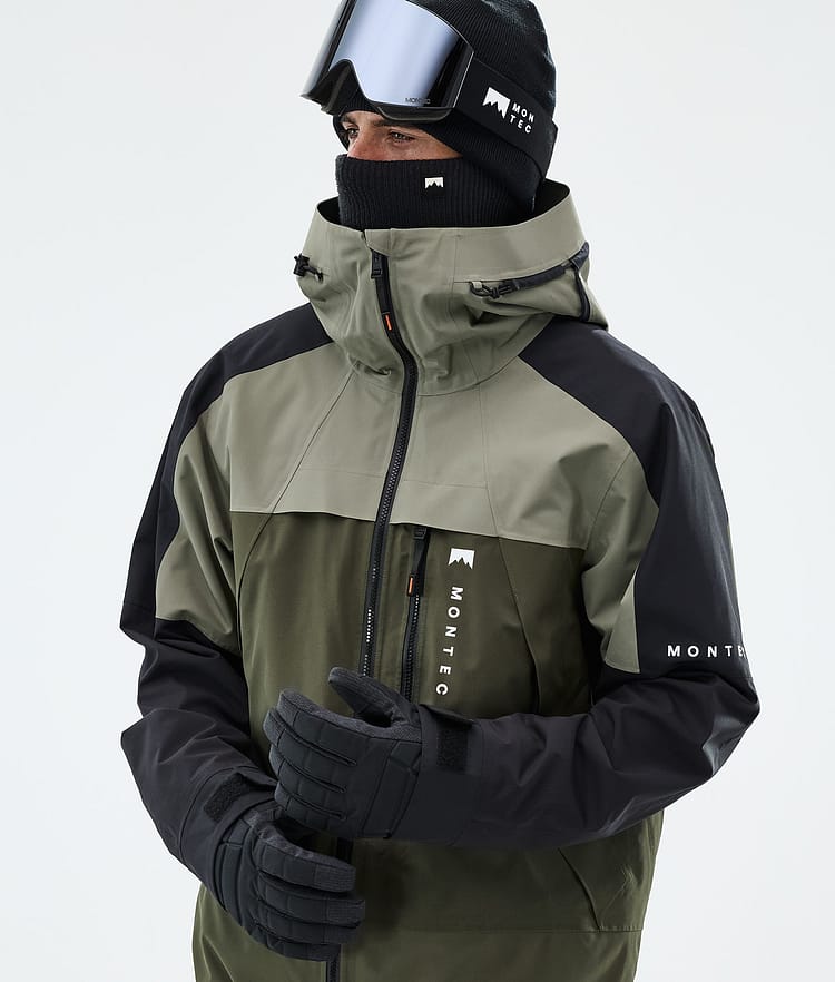 Montec Oracle Skijacke Herren Greenish/Black/Olive Green, Image 4 of 9
