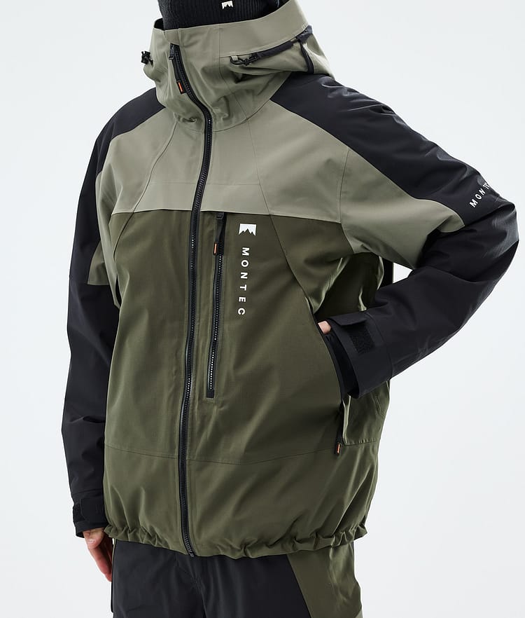 Montec Oracle Skijacke Herren Greenish/Black/Olive Green, Image 7 of 9
