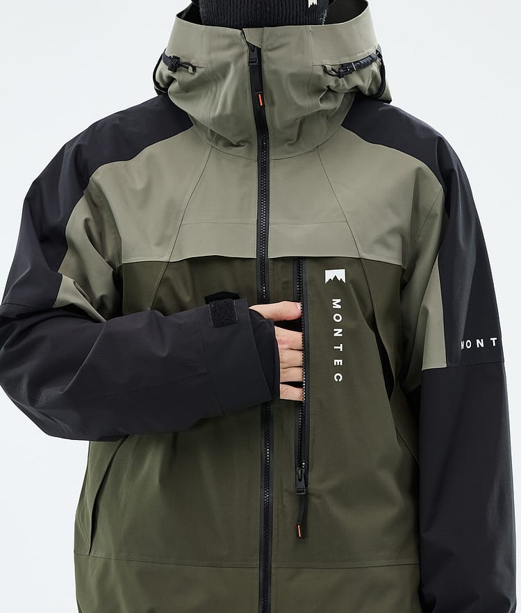 Montec Oracle Skijacke Herren Greenish/Black/Olive Green, Image 8 of 9