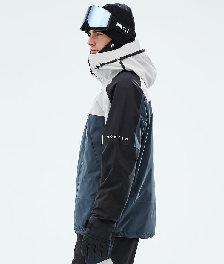 Montec Oracle Skijacke Herren Light Grey/Black/Metal Blue, Image 5 of 9