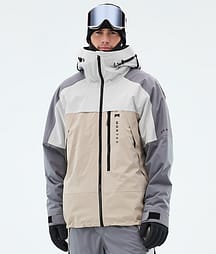 Montec Oracle Snowboardjacke Herren Light Grey/Light Pearl/Sand