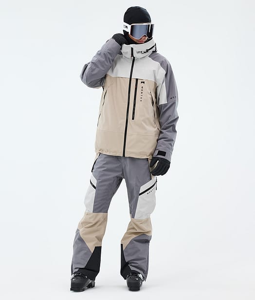 Montec Oracle Ski Outfit Light Grey/Light Pearl/Sand