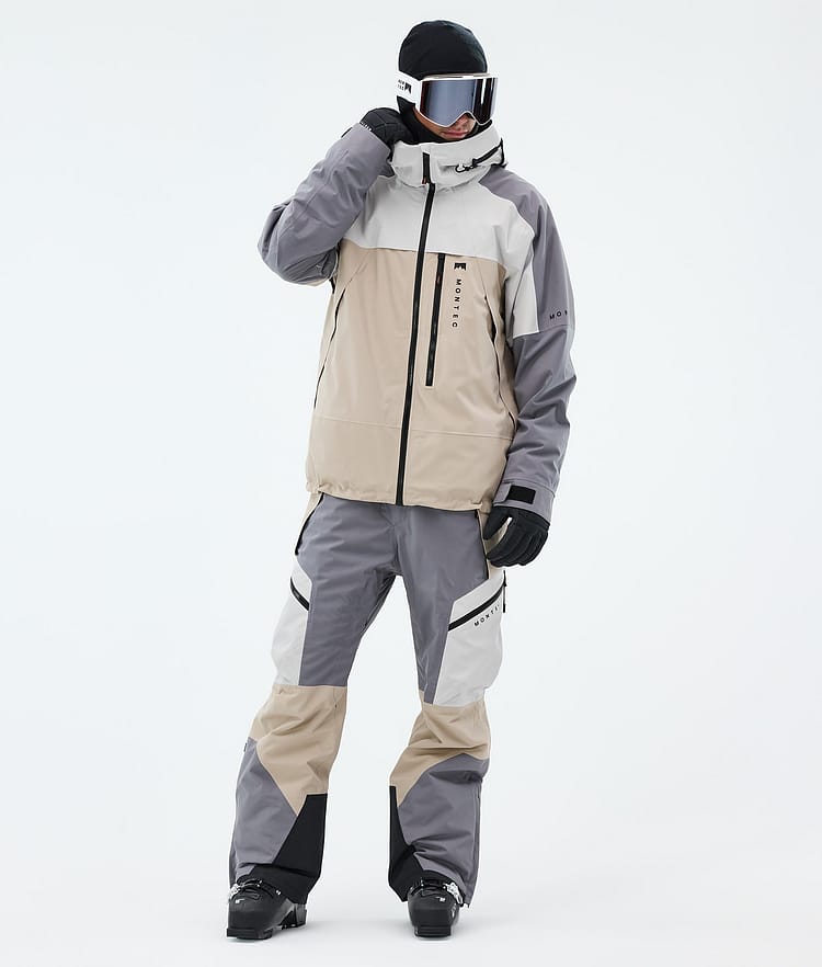 Montec Oracle Skijacke Herren Light Grey/Light Pearl/Sand, Image 2 of 9