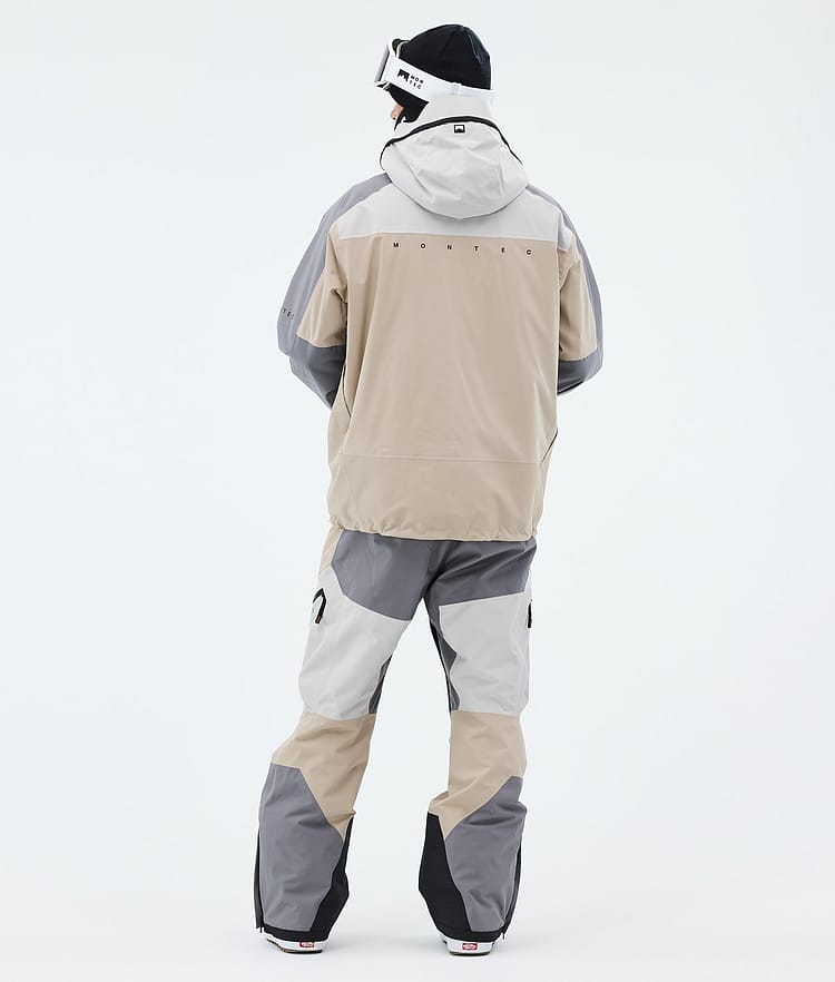 Montec Oracle Snowboardjacke Herren Light Grey/Light Pearl/Sand, Image 3 of 9