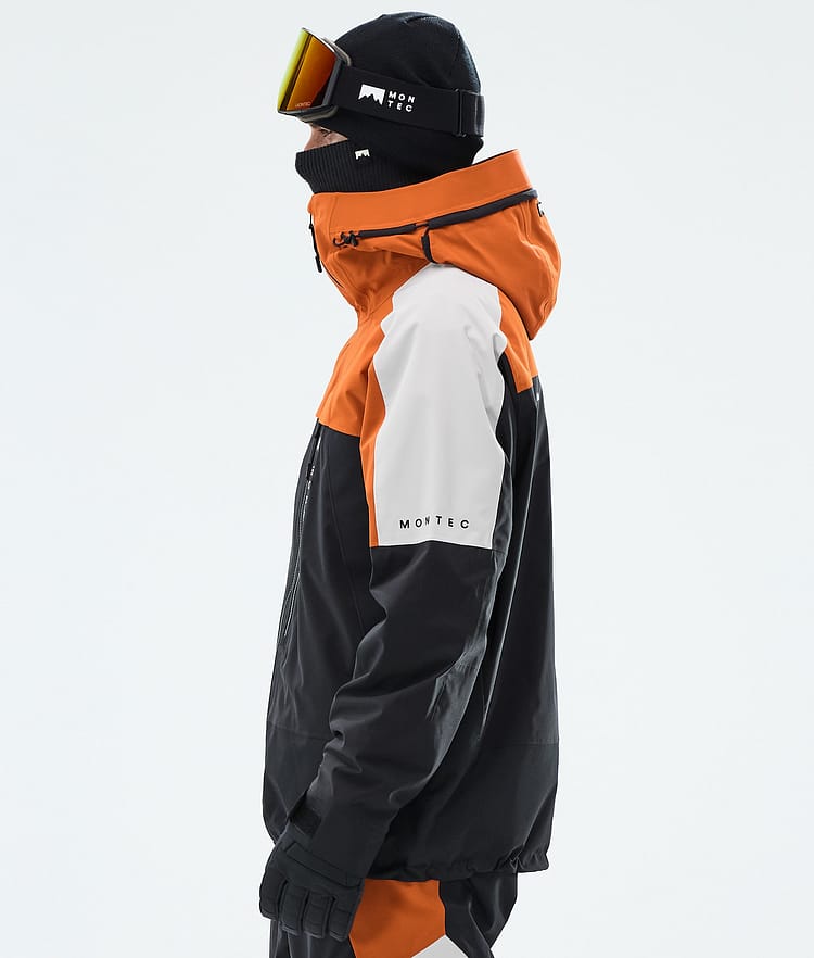 Montec Oracle Snowboardjacke Herren Burned Orange/Light Grey/Black, Image 5 of 9