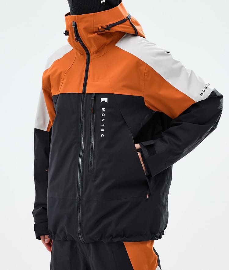 Montec Oracle Skijacke Herren Burned Orange/Light Grey/Black, Image 7 of 9