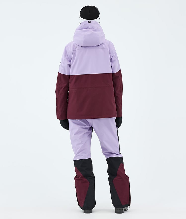 Montec Doom W Skijacke Damen Faded Violet/Black/Burgundy, Image 3 of 10