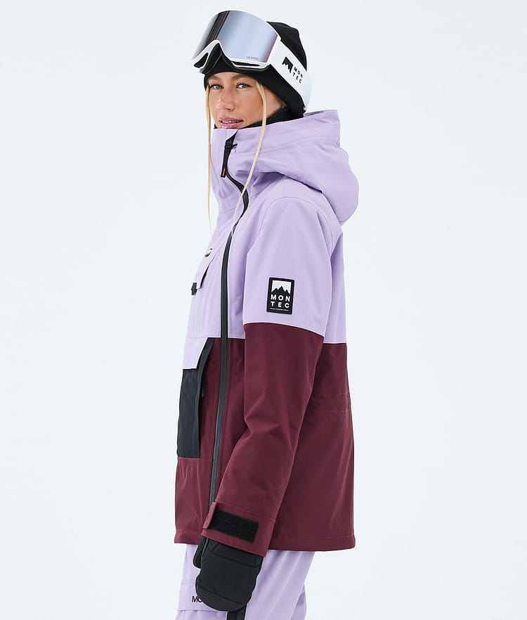 Montec Doom W Snowboardjacke Damen Faded Violet/Black/Burgundy, Image 5 of 10
