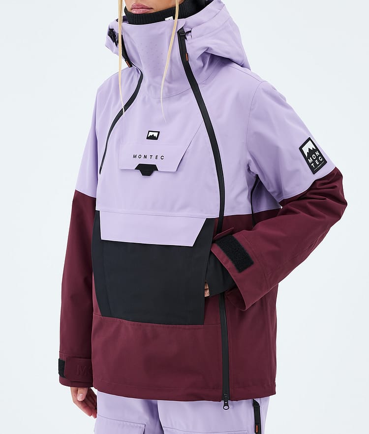 Montec Doom W Snowboardjacke Damen Faded Violet/Black/Burgundy, Image 7 of 10