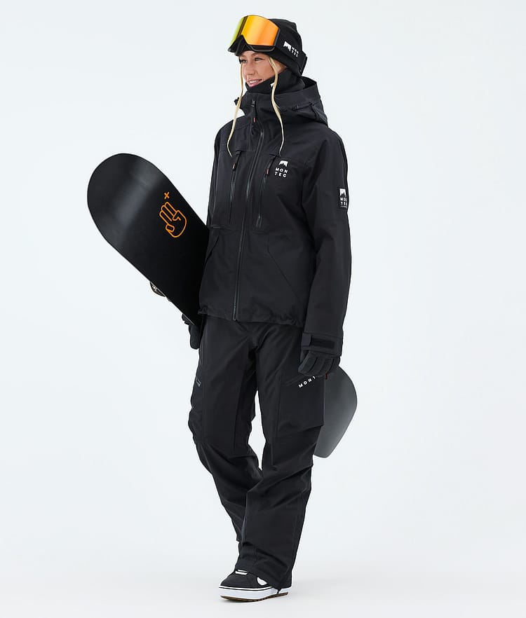 Montec Sentinel W Snowboardjacke Damen Black, Image 2 of 9