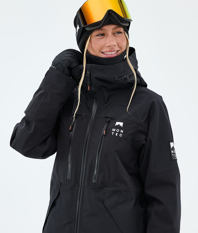 Montec Sentinel W Snowboardjacke Damen Black, Image 4 of 9